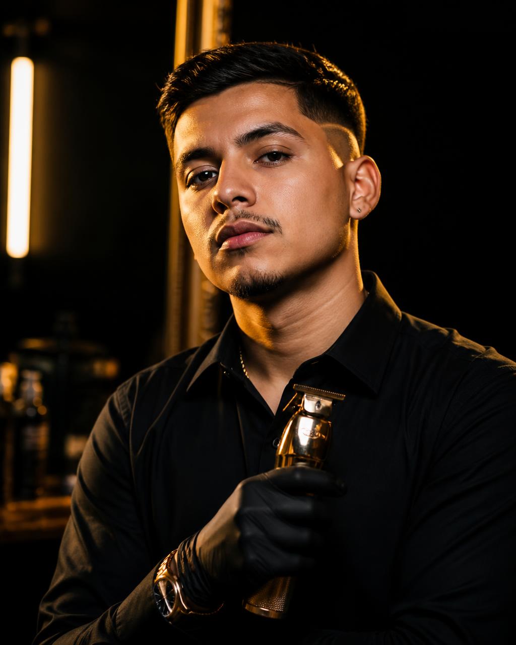 Diego Ramos, Senior Barber at The Crown Barbershop